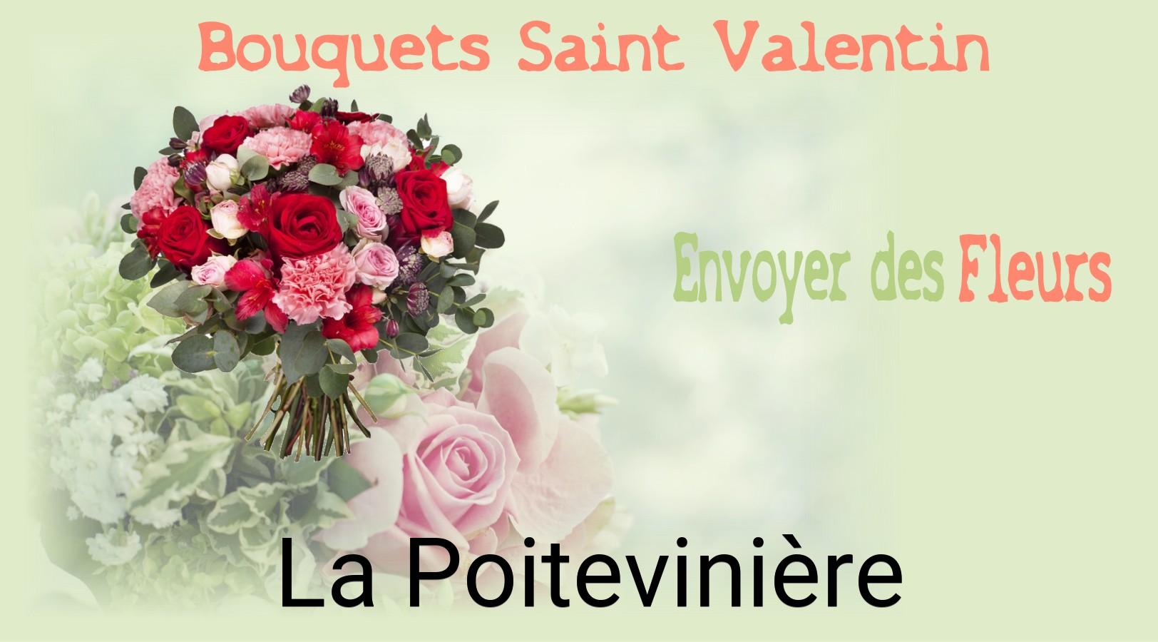 Roses de Saint-Valentin livrées à La Poitevinière